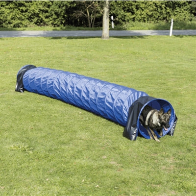 Trixie Hund Aktivität Agility Basistunnel Blau