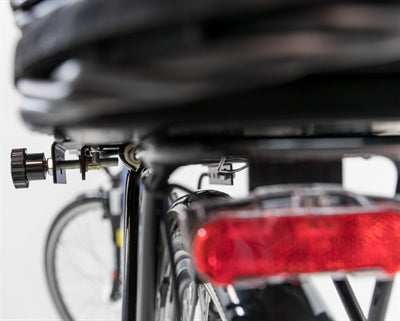 Trixie-Fahrradkorb Mit Drahtkuppel Auf Der Rückseite Schwarz