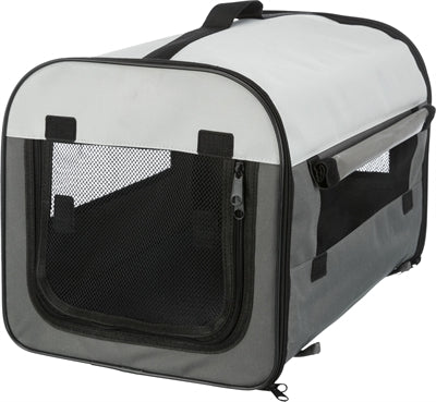 Trixie Transportbox grau für Hunde – Maßangaben und Größenübersicht