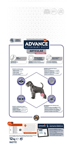 Advance Veterinary Diät Gelenkfutter Senior Hund Kroketten Nahaufnahme