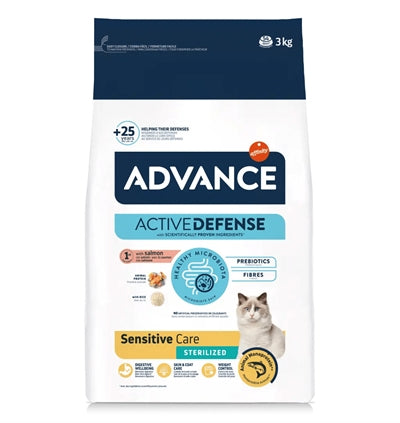 Advance Katzenfutter Sterilized Sensitive Lachs Fütterungsempfehlung