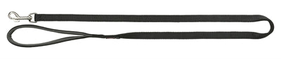 Trixie Premium Leine schwarz, Nahaufnahme des Karabinerhakens