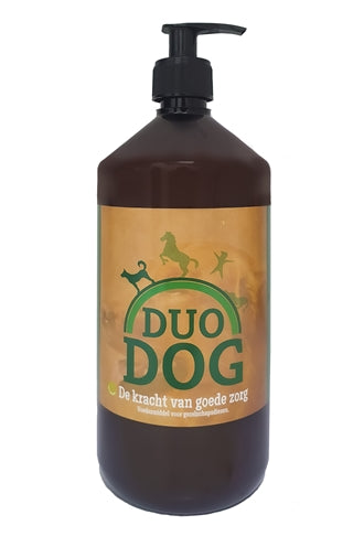 Duo Dog Fett-Ergänzung für Hunde, flüssiges Nahrungsergänzungsmittel für gesundes Hundefell
