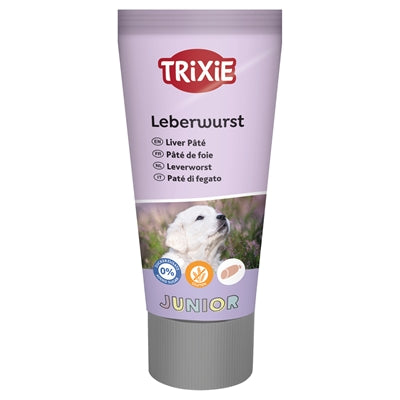 Trixie Junior Leberwurst Hundesnack in der Tube für Welpen