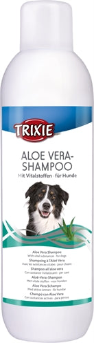 Trixie Aloe Vera Hundeshampoo pflegend Rückseite Inhaltsstoffe