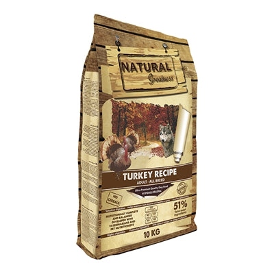 Natural Greatness Putenrezept Hundefutter – Natürliches Trockenfutter mit Pute
