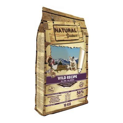 Natural Greatness Wildrezept Hundefutter – Natürliches Trockenfutter mit Wild