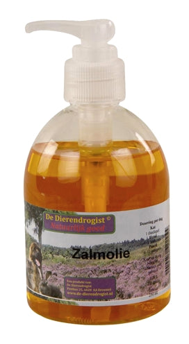 Dierendrogist Tierische Hefe Lachsöl Mit Spender