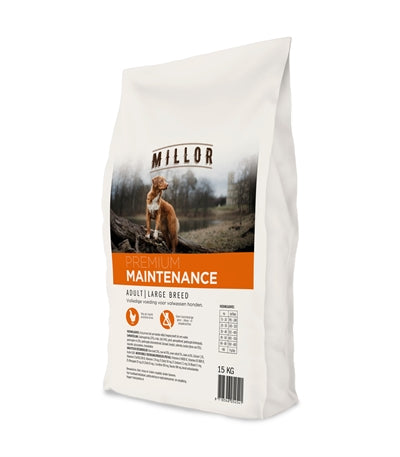 Millor Trockenfutter für große Hunderassen mit Geflügel – 15 kg Sack
