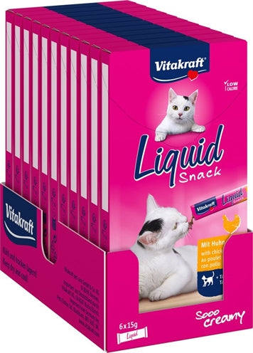 Vitakraft Katze Flüssigsnack Huhn & Taurin