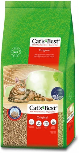Cat's Best Öko Plus Katzenstreu Verpackung verschiedene Größen