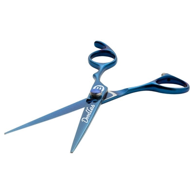 Mikki Doodle-Schere gerade – Hundeschere Fellpflege Edelstahl Doodle Locken professionell