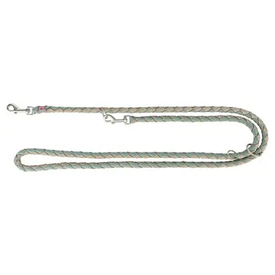 Trixie Hondenriem Cavo Verstelbaar Salie Groen / Zand