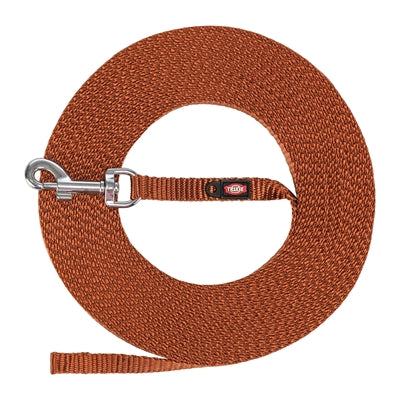 Trixie Hundehalsband Premium Schwarz seitlich – Halsband verstellbar Metallring Detail