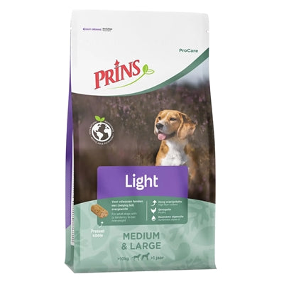 Prins ProCare Light kalorienarm – diätetisches Trockenfutter für Hunde mit Übergewicht