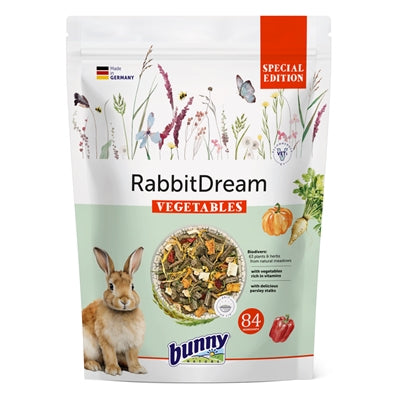 Bunny Nature Kaninchentraum Sonderausgabe Gemüse, premium Kaninchenfutter mit Gemüsesorten