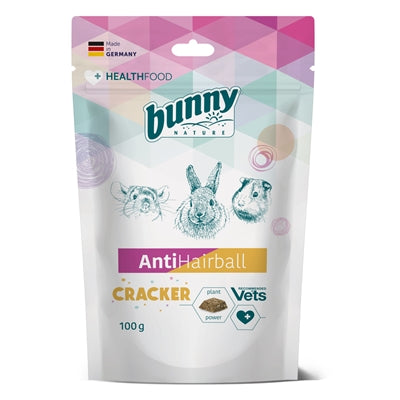Bunny Nature Haarknacker – Ergänzungsfutter gegen Haarballen für Kaninchen