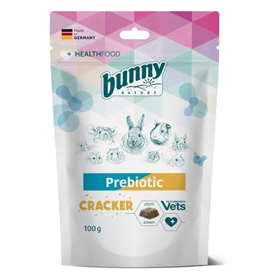 Bunny Nature Präbiotischer Cracker, verdauungsfördernder Snack für Kaninchen und Nager
