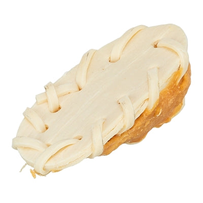 Trixie Kauschuh Huhn Nahaufnahme – einzelner Denta Fun Kausnack Zahnreinigung Textur