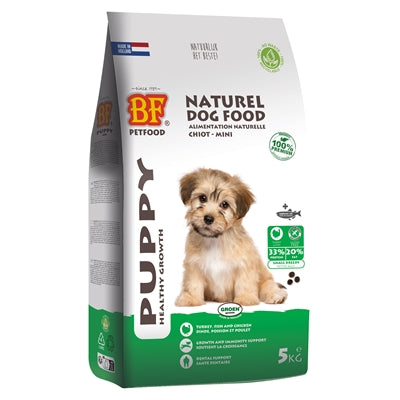 BF Petfood Welpenfutter für kleine Rassen, optimal für Wachstum und Entwicklung