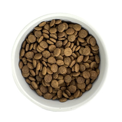 Budget Premium Senior Katzenkroketten – Nahaufnahme des Trockenfutters