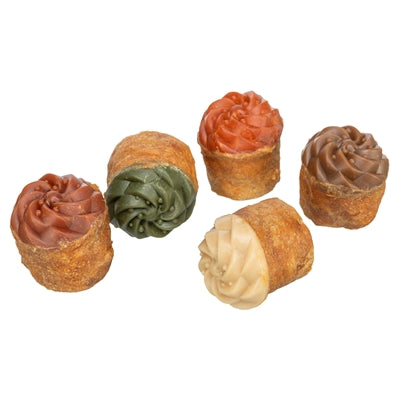 Hunde-Kausnack Trixie Muffin Hühnerbrust Nahaufnahme Textur