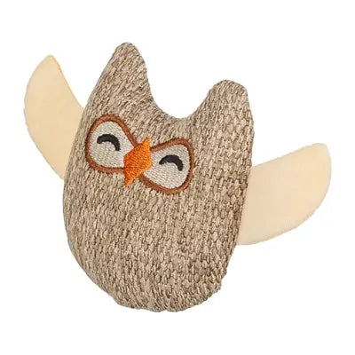 Trixie Eule Stoff/Plüsch Mit Katzenminze Beige