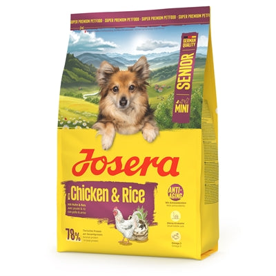 Josera Mini Senior kleine Kroketten für Senioren-Hunde mit Antioxidantien Detailansicht