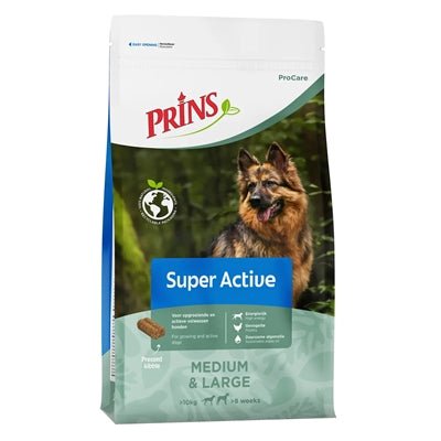 Prins Procare Super Active Hundefutter Detailansicht – Trockenfutter Kroketten Sportfutter Nahaufnahme