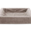 Bia Bed Fleece Hoes Hondenmand Taupe