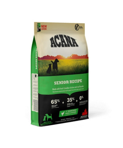 Acana Senior Dog – Hochwertiges Trockenfutter für ältere Hunde mit frischem Fleisch