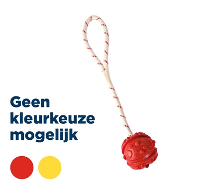 Trixie Ball Am Seil Naturkautschuk Schwimmend Orange