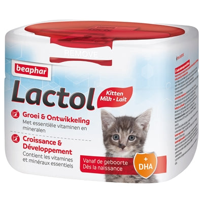 Beaphar Kitty-Milch Lactol – Aufzuchtmilch und Nahrungsergänzung für Kitten