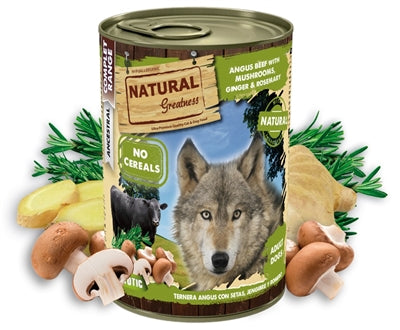Natural Greatness Angus-Rindfleisch / Champignons / Ingwer / Rosmarin