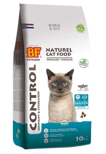 BF Petfood Premium Katzenfutter Control Urinary Sterilisiert – Frontansicht