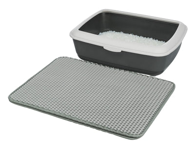 Trixie Katzentoilettenmatte Eva Grau