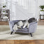 Enchanted Pet Enchanted Hondenmand / Sofa Romy Pewter Grijs