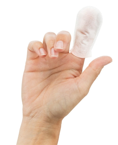 Trixie Fingerpolster Ohrpflege Hunde Textur Detailansicht