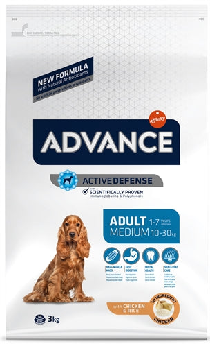 Advance Adult Medium Hundefutter mittlere Rassen Kroketten Nahaufnahme