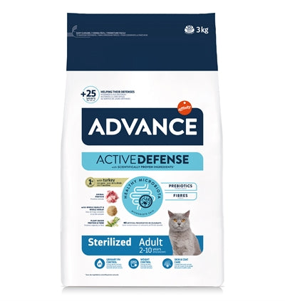 Advance Sterilized Katze Truthahn Fütterungsempfehlung Detailansicht