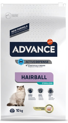 Advance Katzentrockenfutter Sterilized Hairball Kroketten Nahaufnahme