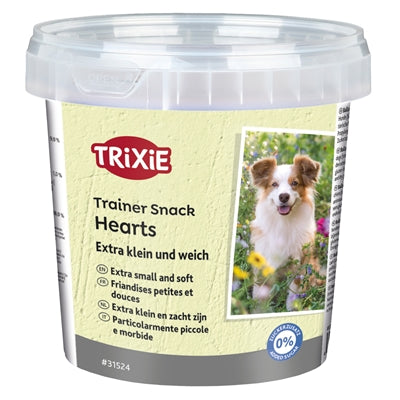 Weiche Mini-Herzen Hundesnacks von Trixie ideal für Training und Belohnung