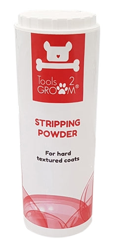 Tools-2-Groom Abziehpulver Hartstreuer für professionelle Hundepflege
