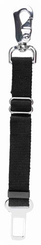 Trixie Nylon-Leine mit Karabiner schwarz für Hunde robust