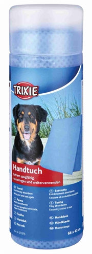 Trixie Hundehandtuch sortierte Farben saugfähig Frontansicht