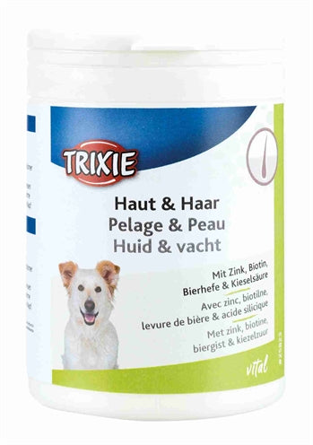 Trixie Haut- und Felltabletten Nahrungsergänzung für glänzendes Hundefell