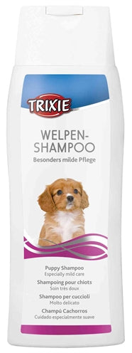 Trixie Welpenshampoo sanftes Shampoo für junge Hunde Frontansicht