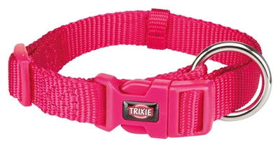 Trixie Halsband Premium pink, Nahaufnahme des Klickverschlusses