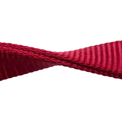 Trixie Hundeleine Premium Doppelt Genäht Verstellbar Rot