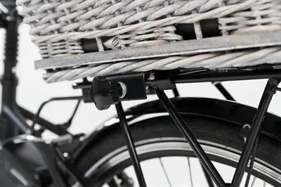 Trixie Fahrradkorb Gepäckträger Mit Gitter Grau